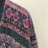 エディーバウアー Eddie Bauer 80S 黒タグ 後期 ノルディック柄 ウール Vネック カーディガン メンズ import:L