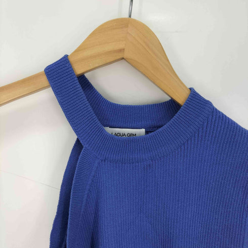 ラグアジェム LAGUA GEM SUMMER KNIT ONE SHOULDER TOPS レディース JPN:M