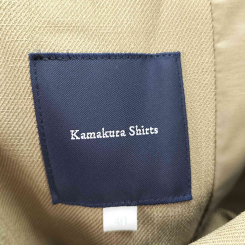 メーカーズシャツカマクラ Makers Shirt 鎌倉 ダブルブレスト テーラードジャケット レディース JPN:40