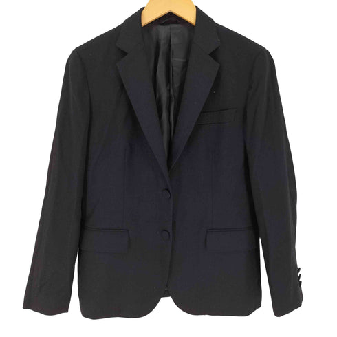 メーカーズシャツカマクラ Makers Shirt 鎌倉 ウール カシミヤ 混紡 2B シングル テーラードジャケット レディース JPN:40