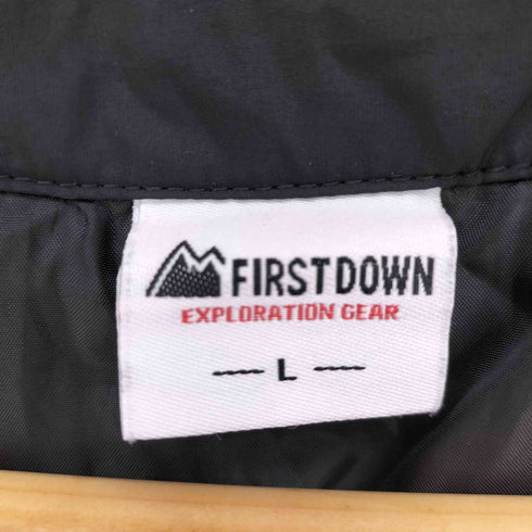 ファーストダウン FIRST DOWN ノーカラー 中綿 パテット コート レディース JPN:L