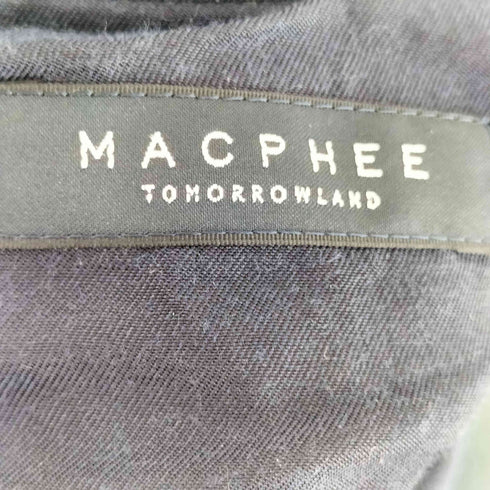マカフィー MACPHEE アフリカンバティック柄 ラップスカート レディース JPN:34