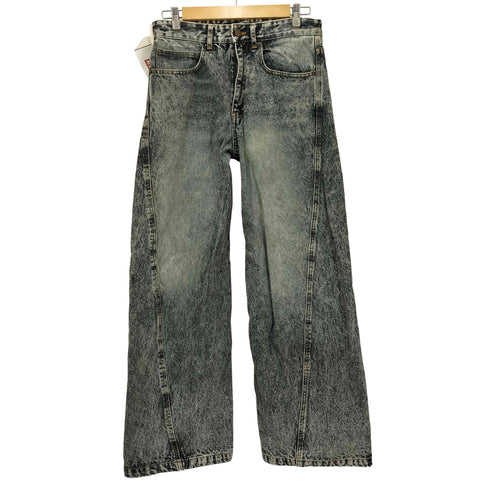 ウィムバイリドム WYM LIDNM VINTAGE WASHED CURVED DENIM メンズ JPN:M