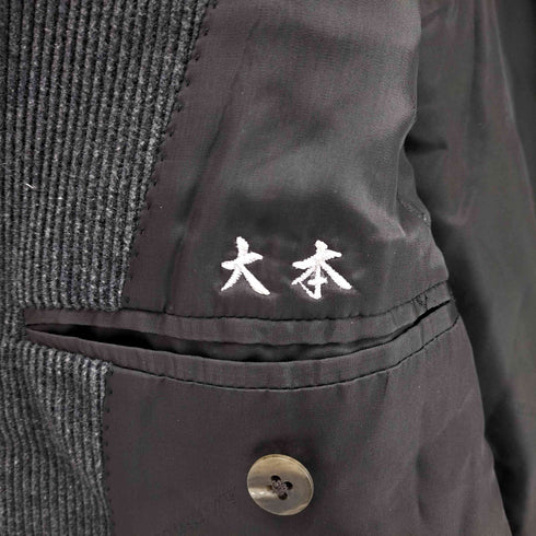 バーバリー BURBERRY コーデュロイ 2Bテーラードジャケット メンズ AB5