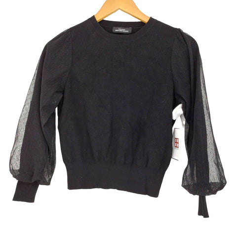 ユナイテッドアローズグリーンレーベルリラクシング UNITED ARROWS green label relaxing レース切替ニット レディース