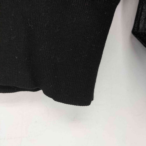 ユナイテッドアローズグリーンレーベルリラクシング UNITED ARROWS green label relaxing レース切替ニット レディース