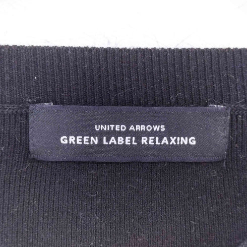 ユナイテッドアローズグリーンレーベルリラクシング UNITED ARROWS green label relaxing レース切替ニット レディース