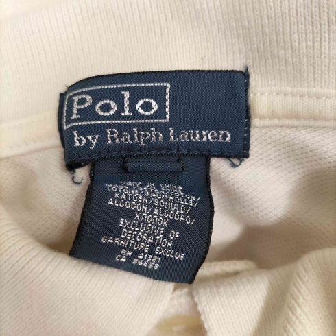 ポロバイラルフローレン Polo by RALPH LAUREN 90S ダブルポニー刺繍 ポロシャツ レディース JPN:L