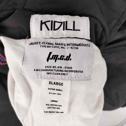 キディル KIDILL 24AW F.M.C.D. ダブルフェイスパテッドボンバージャケット メンズ import:XL
