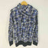 ユニクロ UNIQLO 00S オールドユニクロ ダブルジップ チェックパーカー Y2K メンズ JPN:L