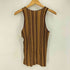 トゥデイフル TODAYFUL Stripe Knit Tanktop ストライプニットタンクトップ レディース FREE