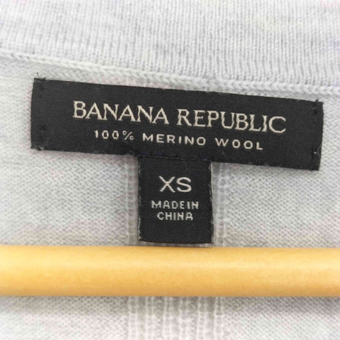バナナリパブリック BANANA REPUBLIC MERINO WOOL Vネックニットセーター レディース import:XS