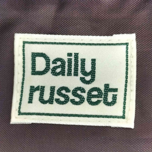 デイリーラシット Daily russet モノグラム ショルダー バッグ レディース