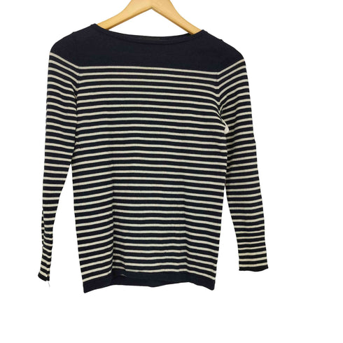 バナナリパブリック BANANA REPUBLIC MERINO WOOL クルーネックニットセーター レディース import:XS