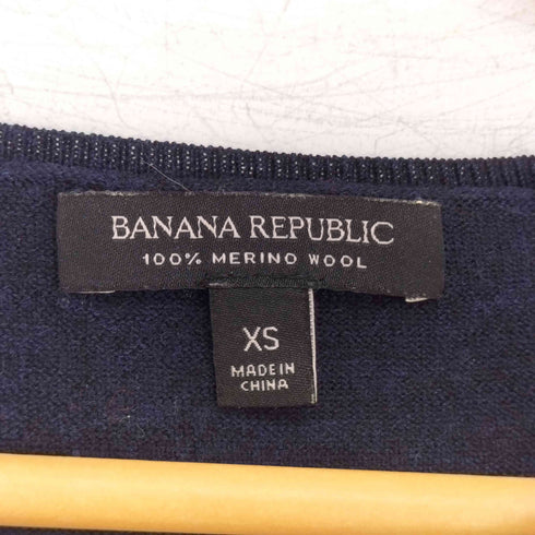 バナナリパブリック BANANA REPUBLIC MERINO WOOL クルーネックニットセーター レディース import:XS