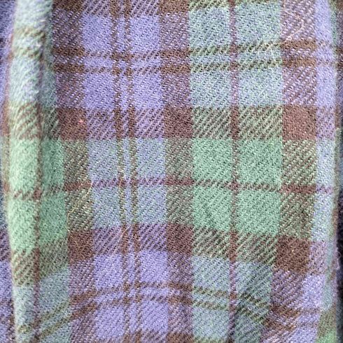 ペンドルトン PENDLETON 70S AUTHENTIC BLACK WATCH TARTAN タータンチェック ウール スカート レディース 12