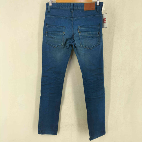 ゼロバイトルネードマート Zero by TORNADO MART PITTI BLUE 加工デニム メンズ JPN:S