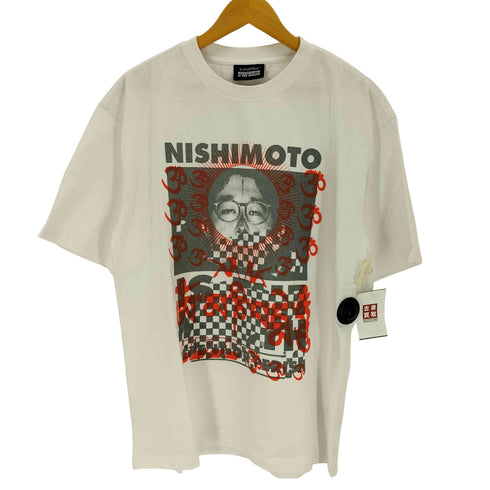 ニシモトイズザマウス NISHIMOTO IS THE MOUTH グラフィックプリント 半袖Tシャツ メンズ L