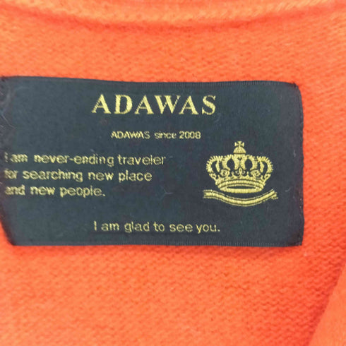 アダワズ ADAWAS カシミヤ混 ニットワンピース レディース JPN:38
