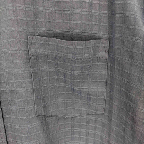 クラフトアンドバロー Croft&Barrow グリッド柄 半袖シャツ メンズ XL