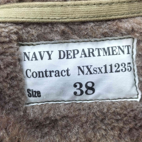 NAVY DEPARTMENT N-1 デッキジャケット メンズ US:38
