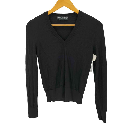 ドルチェアンドガッバーナ DOLCE&GABBANA ウール Vネックニット レディース 38