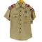 ボーイスカウトオブアメリカ BOY SCOUTS OF AMERICA 80-90s ワッペン ワーク 半袖シャツ メンズ S M