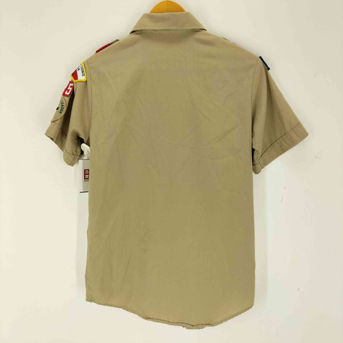 ボーイスカウトオブアメリカ BOY SCOUTS OF AMERICA 80-90s ワッペン ワーク 半袖シャツ メンズ S M