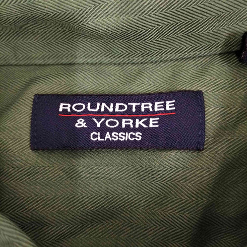 ラウンドツリーアンドヨーク roundtree&yorke 90S ボタンダウン 半袖シャツ メンズ XL