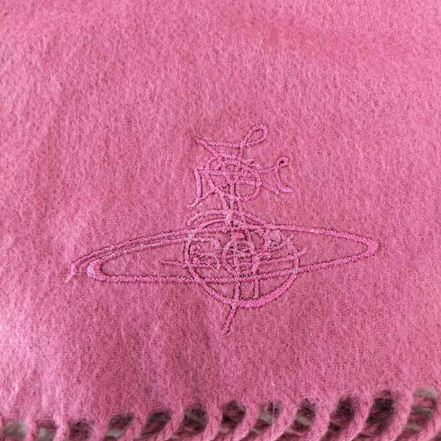 ヴィヴィアンウエストウッド Vivienne Westwood オーブ刺繍 マフラー レディース