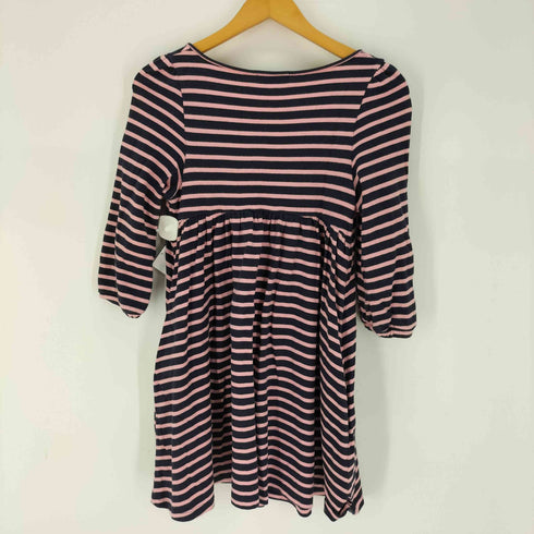 バーバリーブルーレーベル BURBERRY BLUE LABEL ボーダー チュニック コットン ワンピース レディース EUR:38