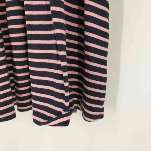 バーバリーブルーレーベル BURBERRY BLUE LABEL ボーダー チュニック コットン ワンピース レディース EUR:38