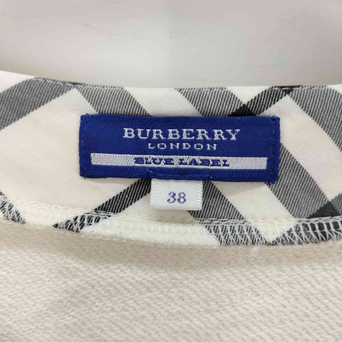 バーバリーブルーレーベル BURBERRY BLUE LABEL Vネック チュニック コットン ワンピース レディース EUR:38