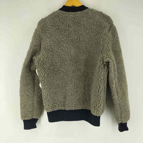 HELLER'S CAFE 1920s Utica Gray-Navy Old Fleece Pile Jacket フリースパイルジャケット メンズ