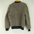HELLER'S CAFE 1920s Utica Gray-Navy Old Fleece Pile Jacket フリースパイルジャケット メンズ