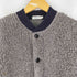 HELLER'S CAFE 1920s Utica Gray-Navy Old Fleece Pile Jacket フリースパイルジャケット メンズ