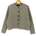 ザラ ZARA ウール混 アクリルクルーネックカーディガン レディース import:S