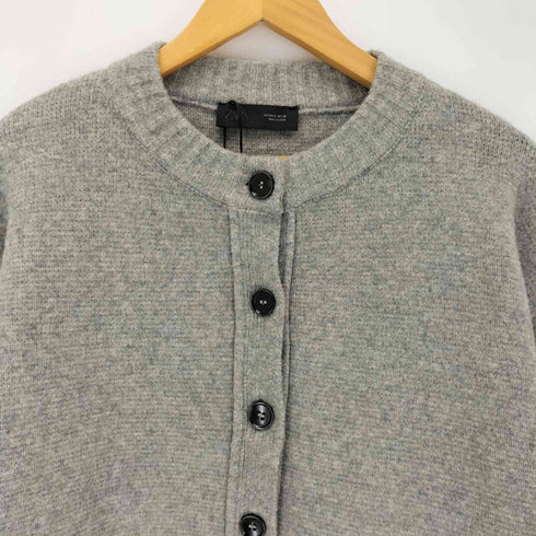 ザラ ZARA ウール混 アクリルクルーネックカーディガン レディース import:S