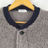 HELLER'S CAFE 1920s Utica Gray-Navy Old Fleece Pile VEST フリースパイルベスト メンズ US:38