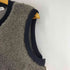 HELLER'S CAFE 1920s Utica Gray-Navy Old Fleece Pile VEST フリースパイルベスト メンズ US:38