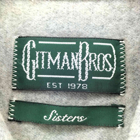 ギットマンブラザーズ GITMAN BROS. USA製 SISTERS フランネルシャツワンピース レディース import:M