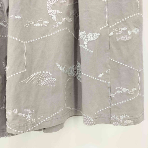 マーブルシュッド Marble Sud EMBくじらハカマパンツ レディース