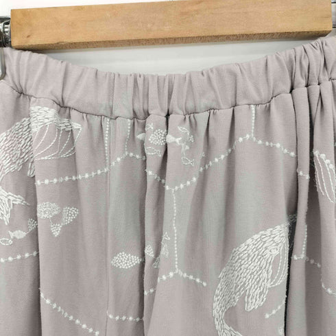 マーブルシュッド Marble Sud EMBくじらハカマパンツ レディース