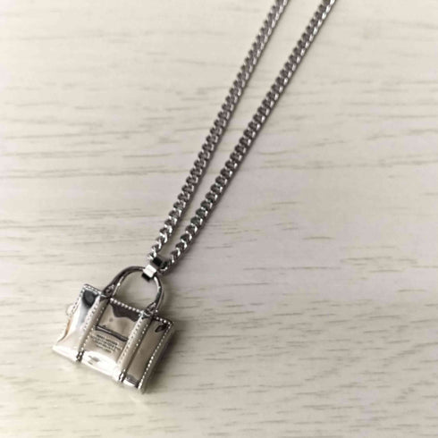 マークジェイコブス MARC JACOBS THE TOTE BAG PENDANT ザ トート バッグ ペンダント ネックレス メンズ