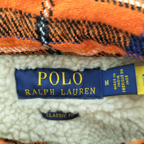 ポロラルフローレン POLO RALPH LAUREN 裏地ボア ネルシャツ メンズ JPN:M