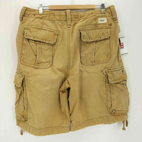 アバクロンビーアンドフィッチ Abercrombie & Fitch ダメージ加工 ハーフカーゴパンツ 亜熱帯 メンズ 34
