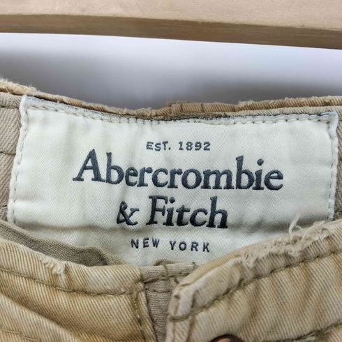 アバクロンビーアンドフィッチ Abercrombie & Fitch ダメージ加工 ハーフカーゴパンツ 亜熱帯 メンズ 34
