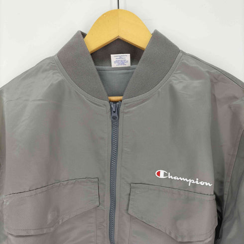 チャンピオン Champion Satin Zip Jacket サテンジップジャケット メンズ JPN:S