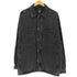 ギャップデニム GAP DENIM ブラックデニム シャツジャケット メンズ XS