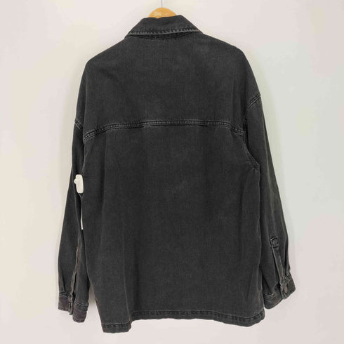 ギャップデニム GAP DENIM ブラックデニム シャツジャケット メンズ XS